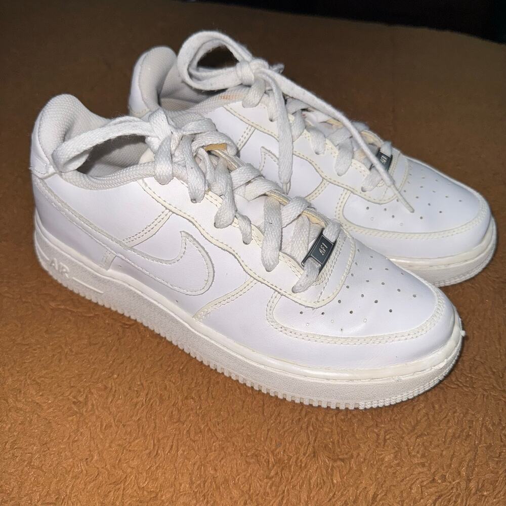 Nike Air Force 1 Low White Youth 6Y Heavily Worn Missing Insoles Read